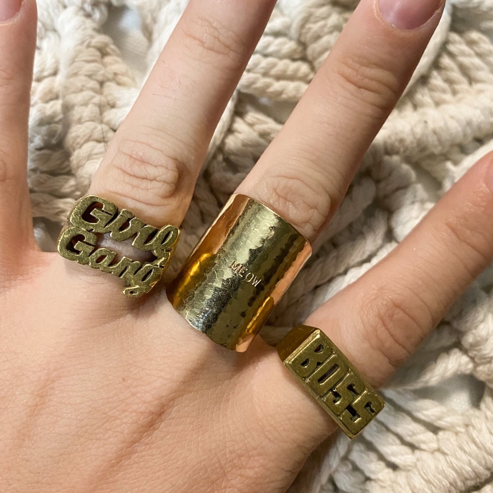 Meow Cuff Ring